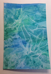 watercolor wrap plastic paper scraps snips snaps