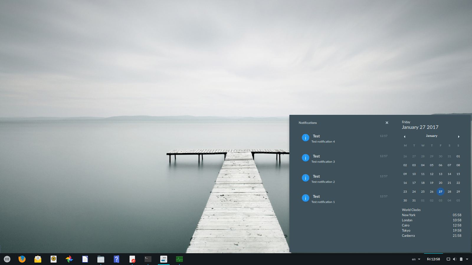 `Dash To Panel` Is A Cool Icon Taskbar For GNOME Shell  Upd8