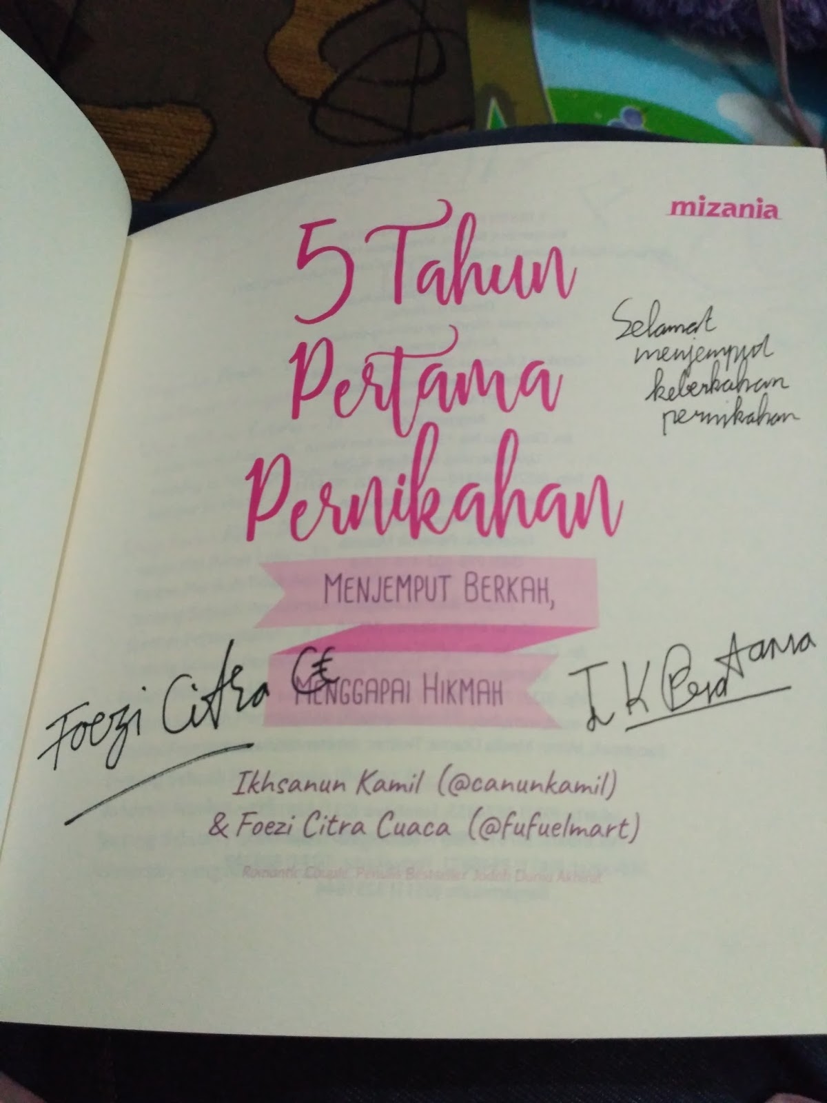 Review 5 Tahun Pertama Pernikahan Menjemput Berkah Menggapai Hikmah Sri Al Hidayati