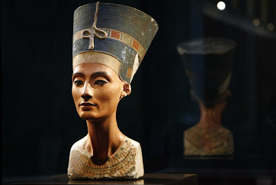 La Reina Egipcia Nefertiti Gran Círculo Declara Pendientes T La Reina Egipcia Nefertiti Gran Círculo Declara Pendientes T