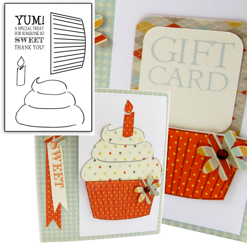 Kina's Stamproom Gift Card Keepers from Art Impressions