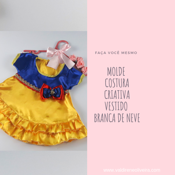 Molde vestido para bebe - Valdirene Oliveira