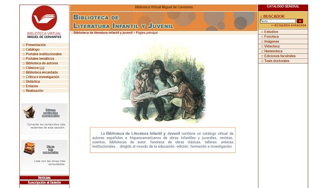 BIBLIOTECA DE LITERATURA INFANTIL Y JUVENIL MIGUEL DE CERVANTES