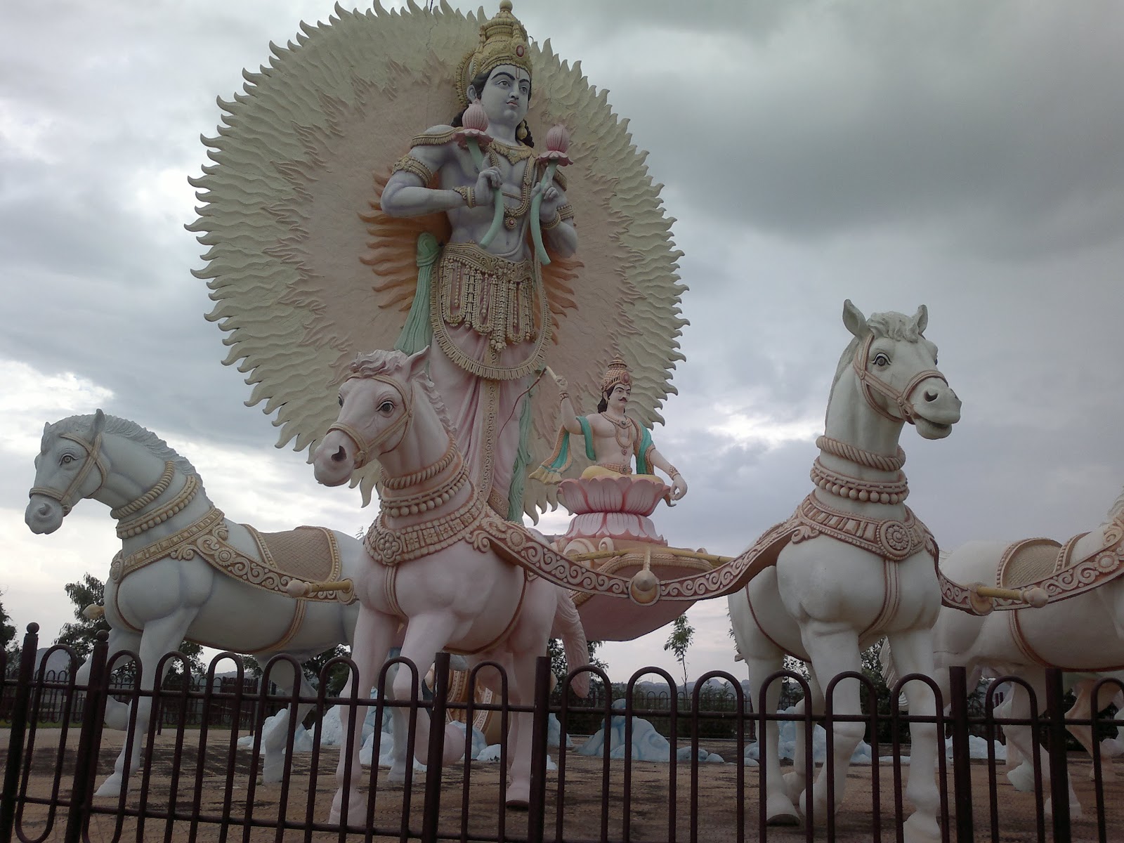 Interpretations from a Tilted Angle: Sun Chariot