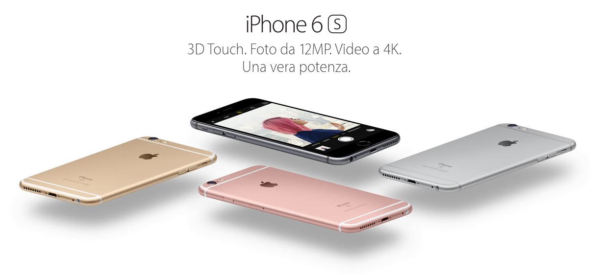 iPhone 6S | Scheda tecnica: SIM, fotocamera, colori, dimensioni e peso, memoria