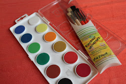 watercolor painting supplies paint water brush