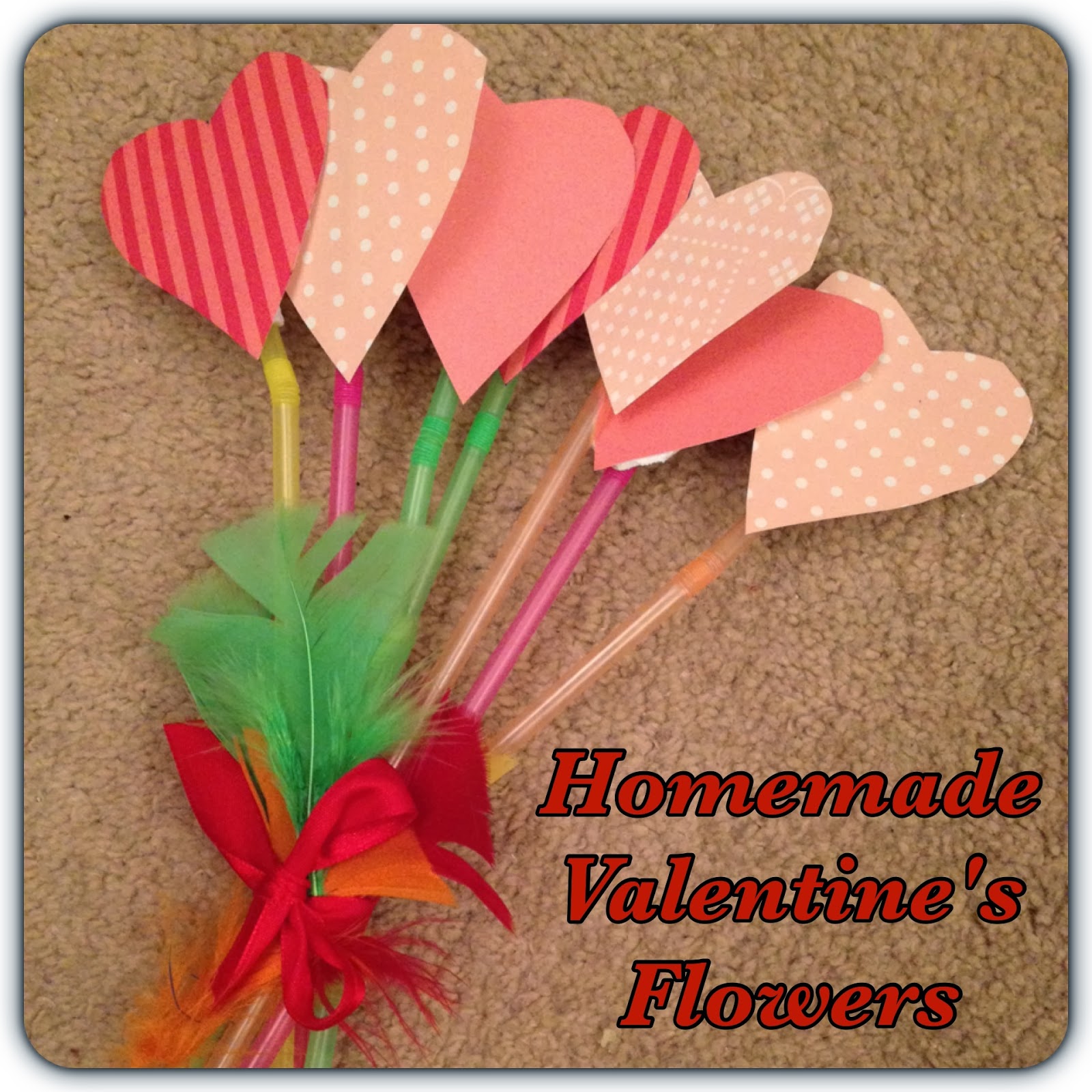 Brewtiful Fiction: Homemade Valentine's Flowers