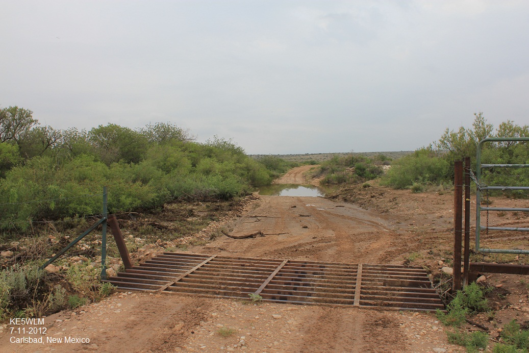 More Photos Of Arroyo Flooding In Carlsbad, NM.