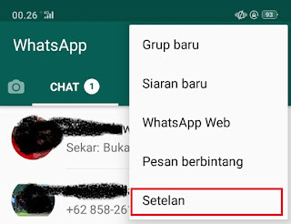 Cara Mengganti Wallpaper CHAT di WhatsApp Cara Mengganti Wallpaper CHAT di WhatsApp