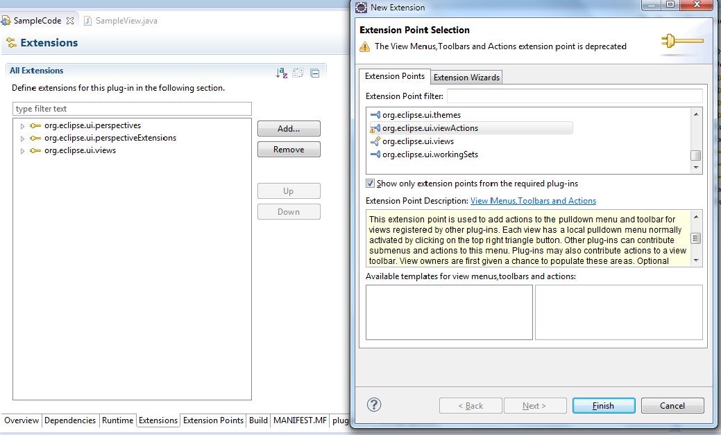 Sample Codes for Developer: Adding functionality in Sample View - Show ...