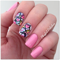 february nail summary challenge candy