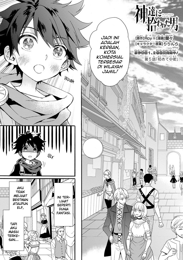Kamitachi ni Hirowareta Otoko Chapter 5 Bahasa Indonesia
