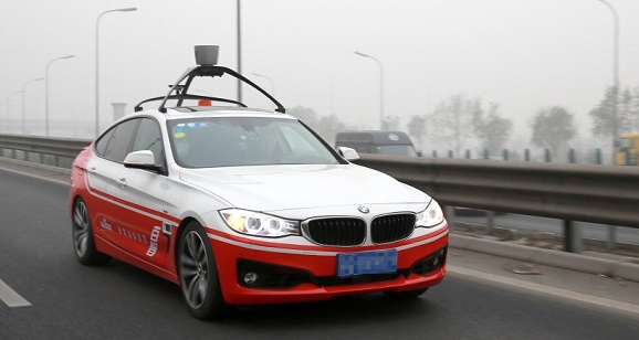 Perusahaan Baidu berhasil menciptakan mobil tanpa sopir, ( Kecepatan 100 km per jam )
