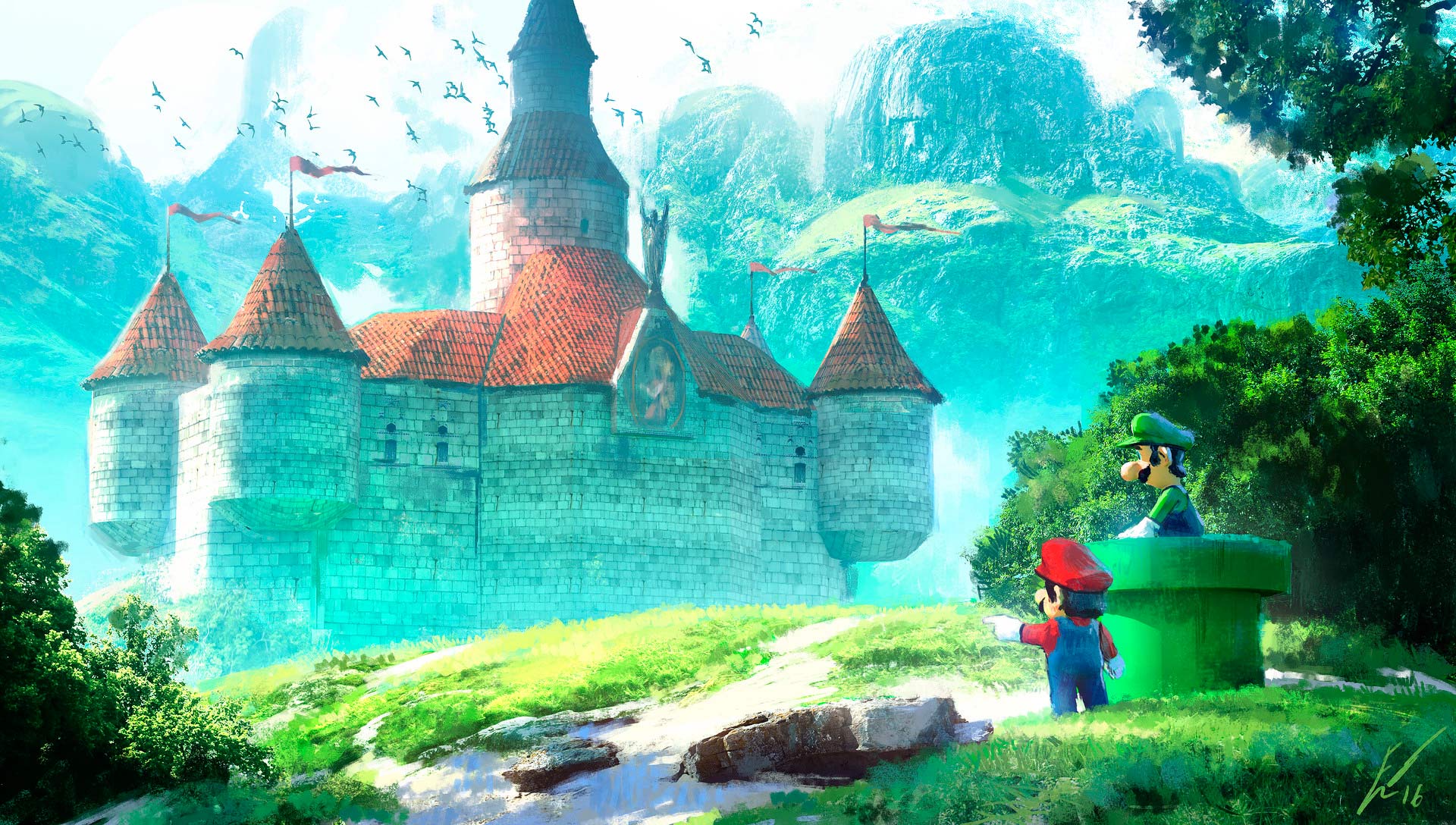 Papel de Parede Grátis para PC HD Julho 2016 Papel Parede Mario ~ Papel de Parede Grátis para PC HD Julho 2016