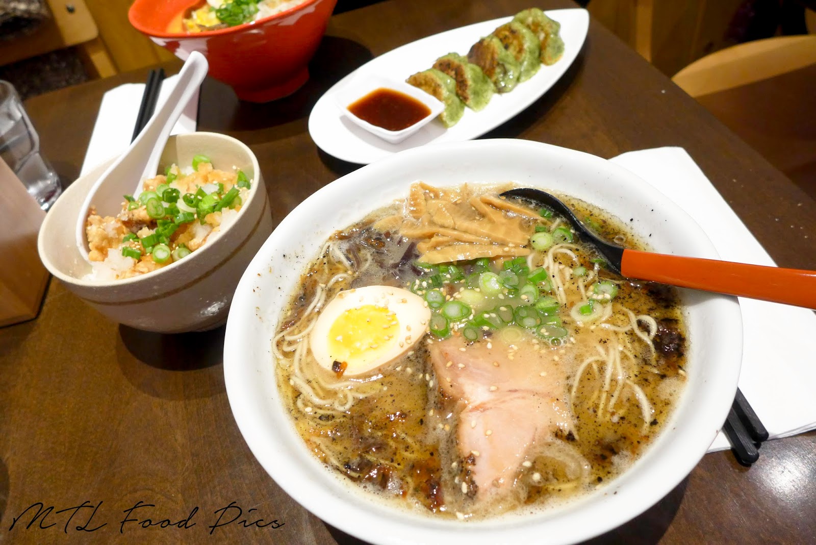 Ichifuku Ramen 101 in Downtown Montreal Montreal Food Pictures