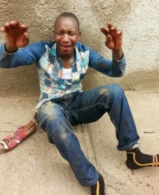 1 Photos: Car jacker caught in Abuja