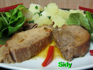 Cotlet de porc in zeama de varza