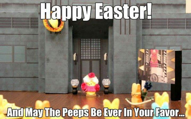 Happy Easter! May the peeps be ever in your favor.