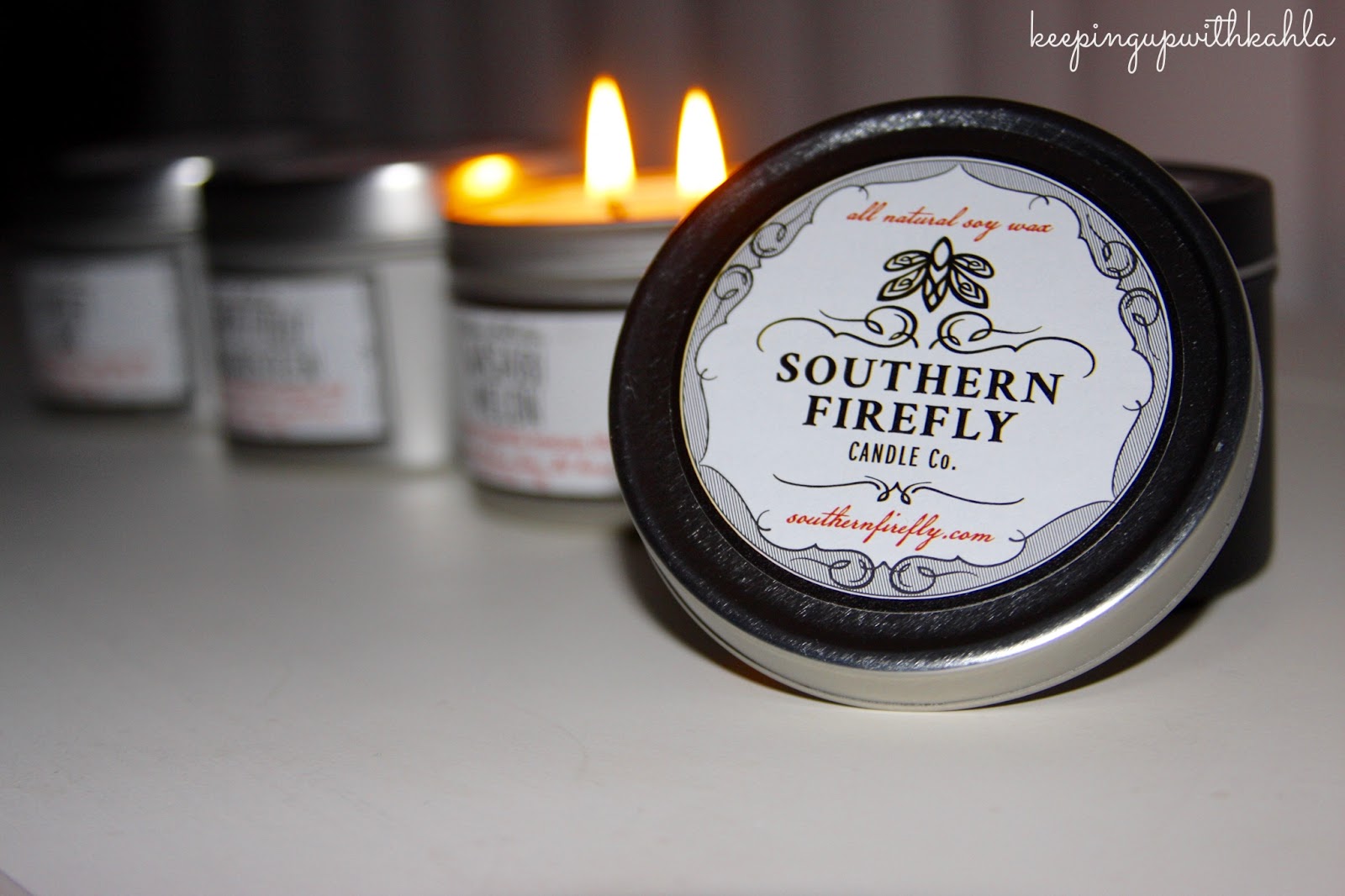 Product Review Southern Firefly Candle Co. Keeping Up with Kahla