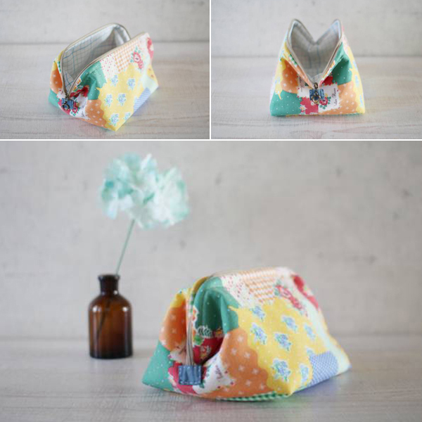 Cosmetic Bag colorful. DIY step-by-step tutorial. Яркая сумка-косметичка.