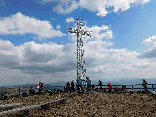 Tarnica (1346 m n.p.m.). Tarnica (1346 m n.p.m.).