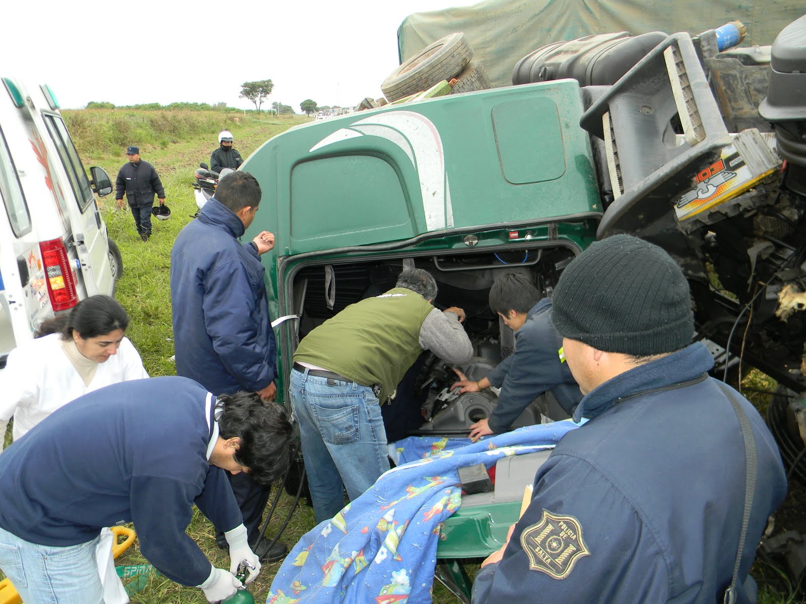 VISIÓN ROSARINA BRUTAL ACCIDENTE DE TRANSITO EN LA RUTA 34/9