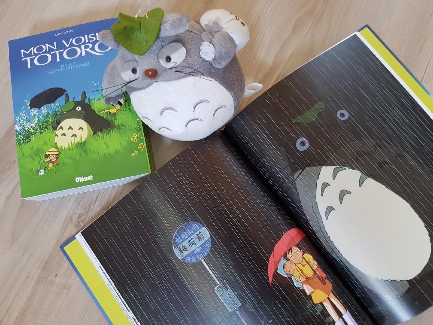 Livre. Mon voisin Totoro un film de Hayao Miyazaki. Glénat