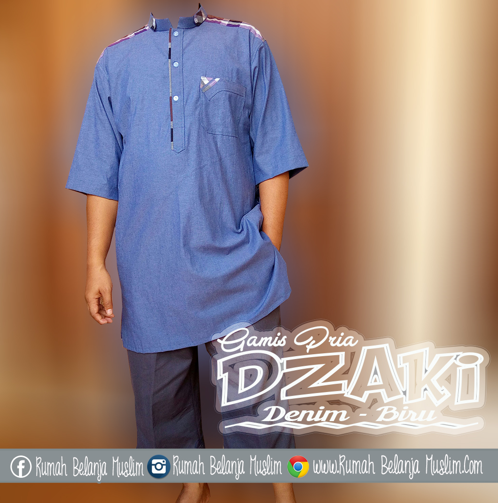 baju gamis pria terbaru denim baju gamis pria terbaru denim