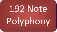 192 note polyphony