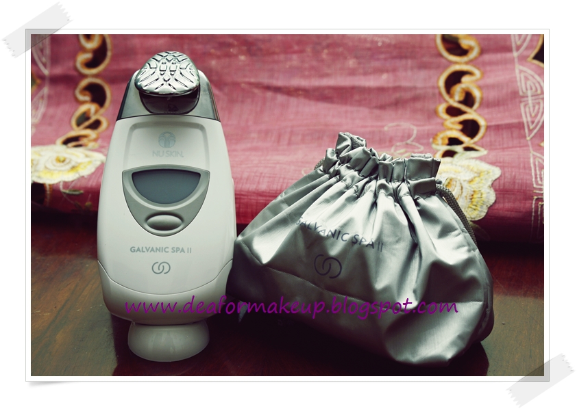 Review Product Galvanic Spa from NU SKIN Dea Karhitawinata