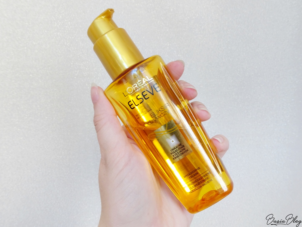 L'Oreal Elseve, Eliksir odżywczy, Magiczna moc olejków, wygładzenie i blask, olejek do włosów, olejek L'Oreal, L'Oreal Elseve