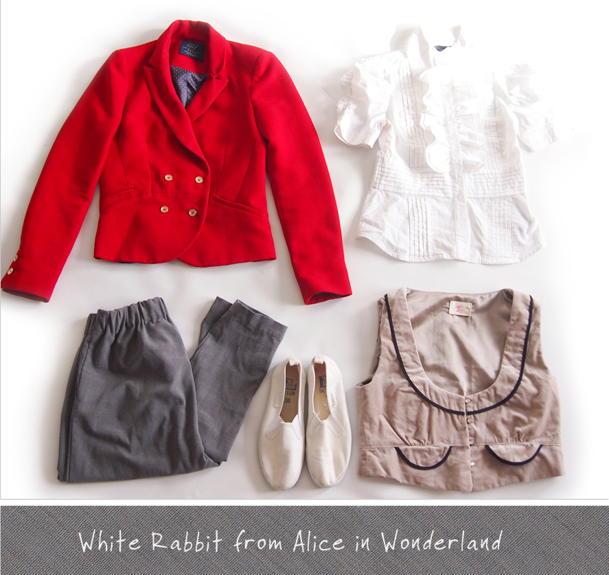 I'm Late {Last Minute Halloween Costume} White rabbit from Alice in wonderland