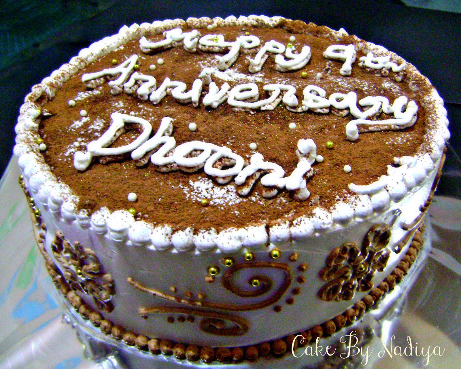 Nadiya's Tastes Of Maldives Chocolate Cake with Butter Cream Icing and