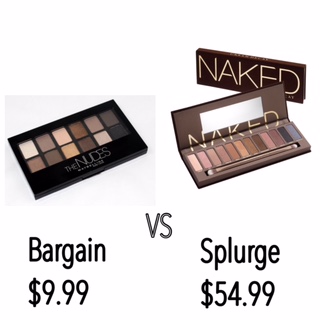 Splurge VS Bargain