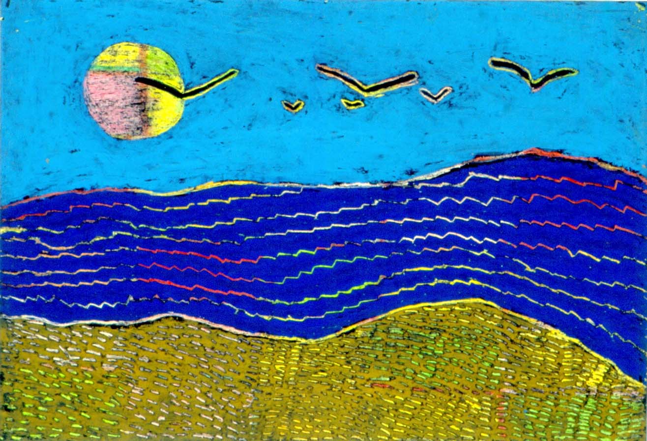 Art for Small Hands Drawing Crayon Engraving with Oil Pastel