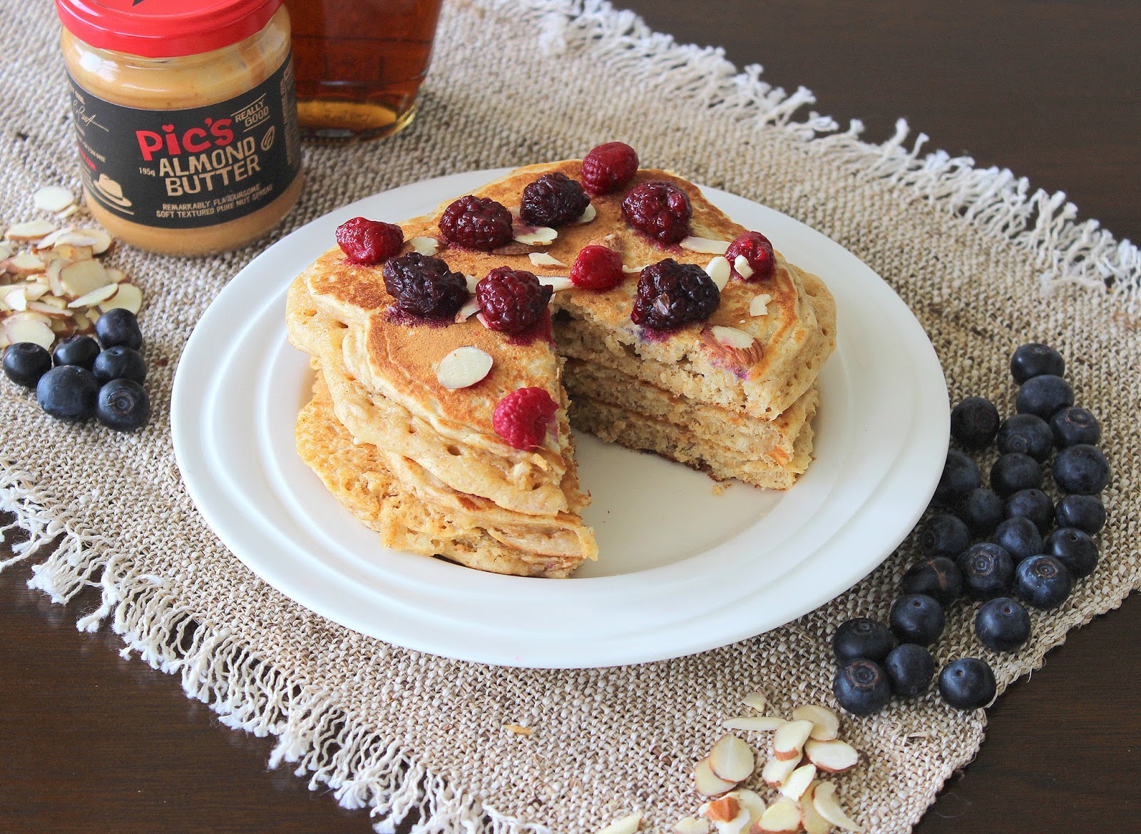 PicNic Almond Butter Pancakes