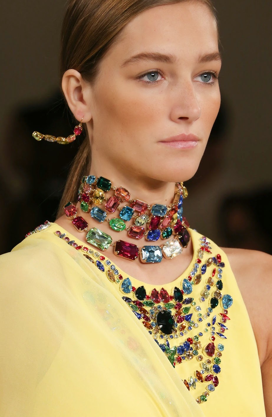 Recreating Georgian Jewelry: Collet Necklaces in Ralph Lauren's Spring ...