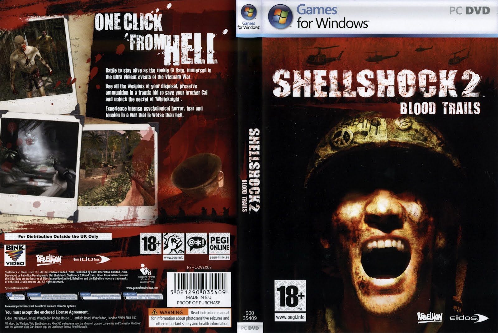 Shellshock 2: Blood Trails (PC DVD Game) Immersed in the ultra