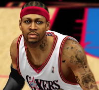 NBA 2K13 Allen Iverson Cyber Face Mod