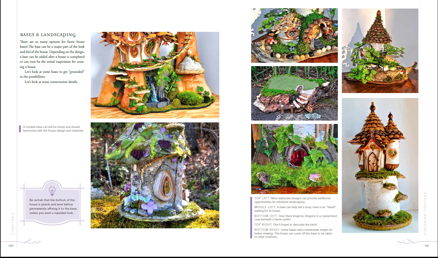 Greenspirit Arts Faerie Houses BOOK How to create Whimsical homes for