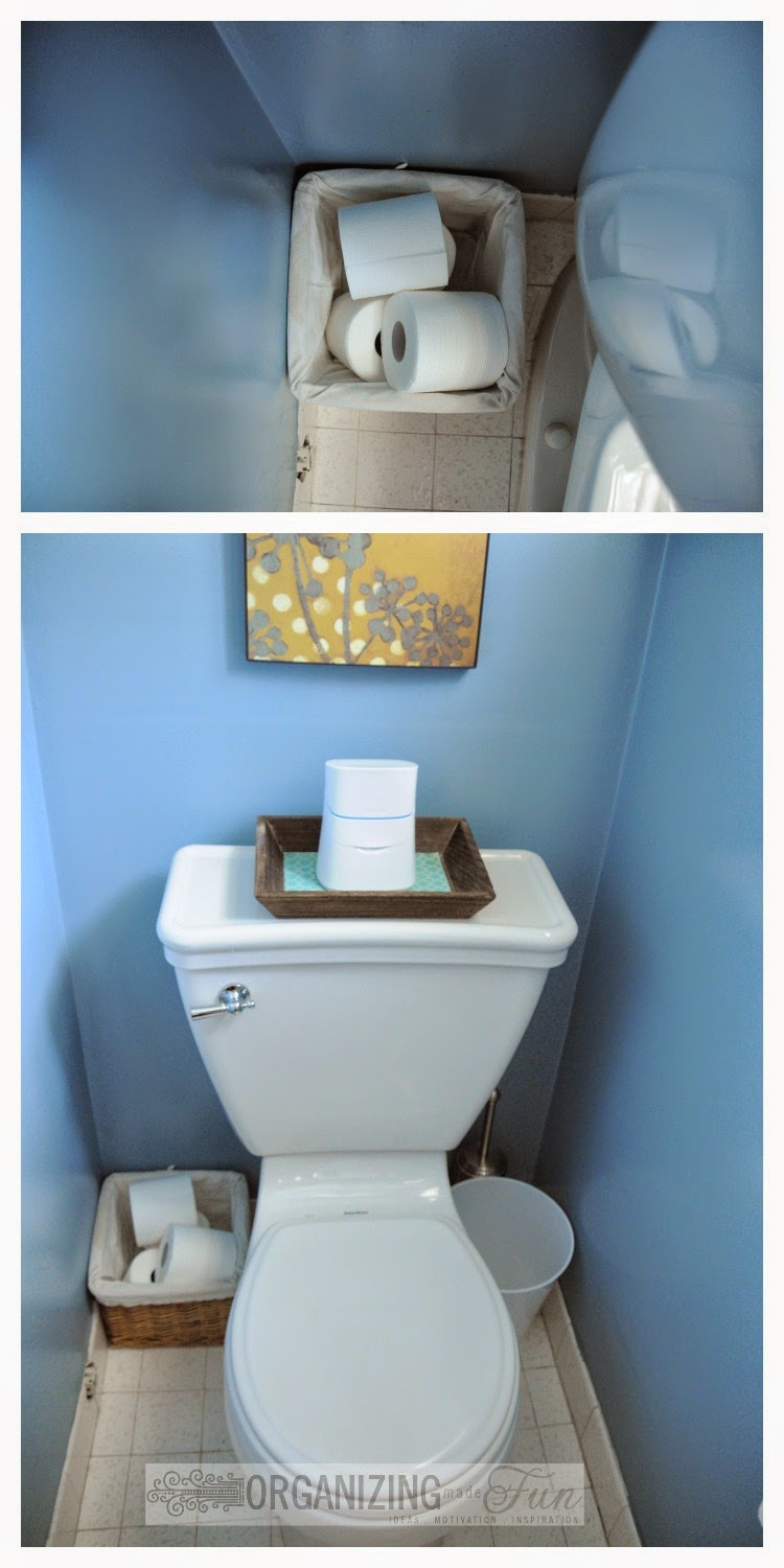 Getting the bathroom organized! Organizing Made Fun Getting the