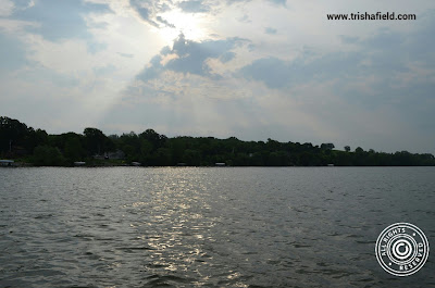 Sunbeams (cell photo by Trisha)