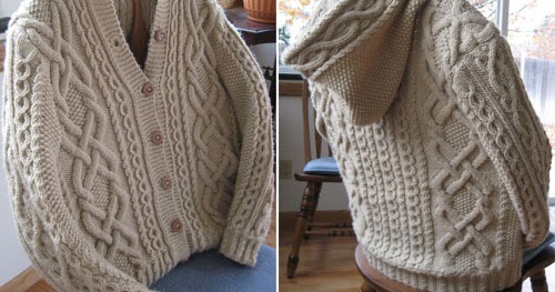 Beautiful Skills - Crochet Knitting Quilting : Whitney Double-X Hooded ...