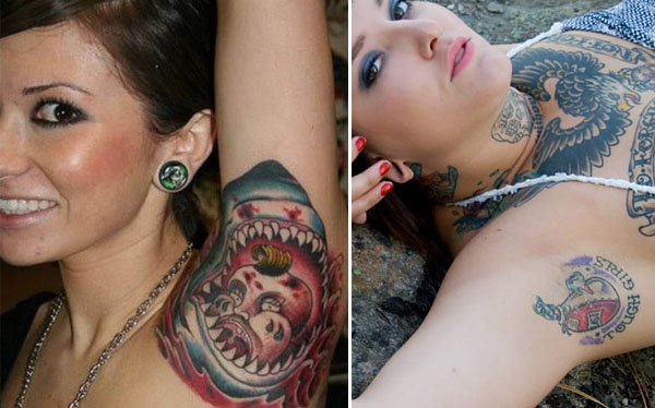 39+ Underarm Tattoo Female, Great Ideas! 
