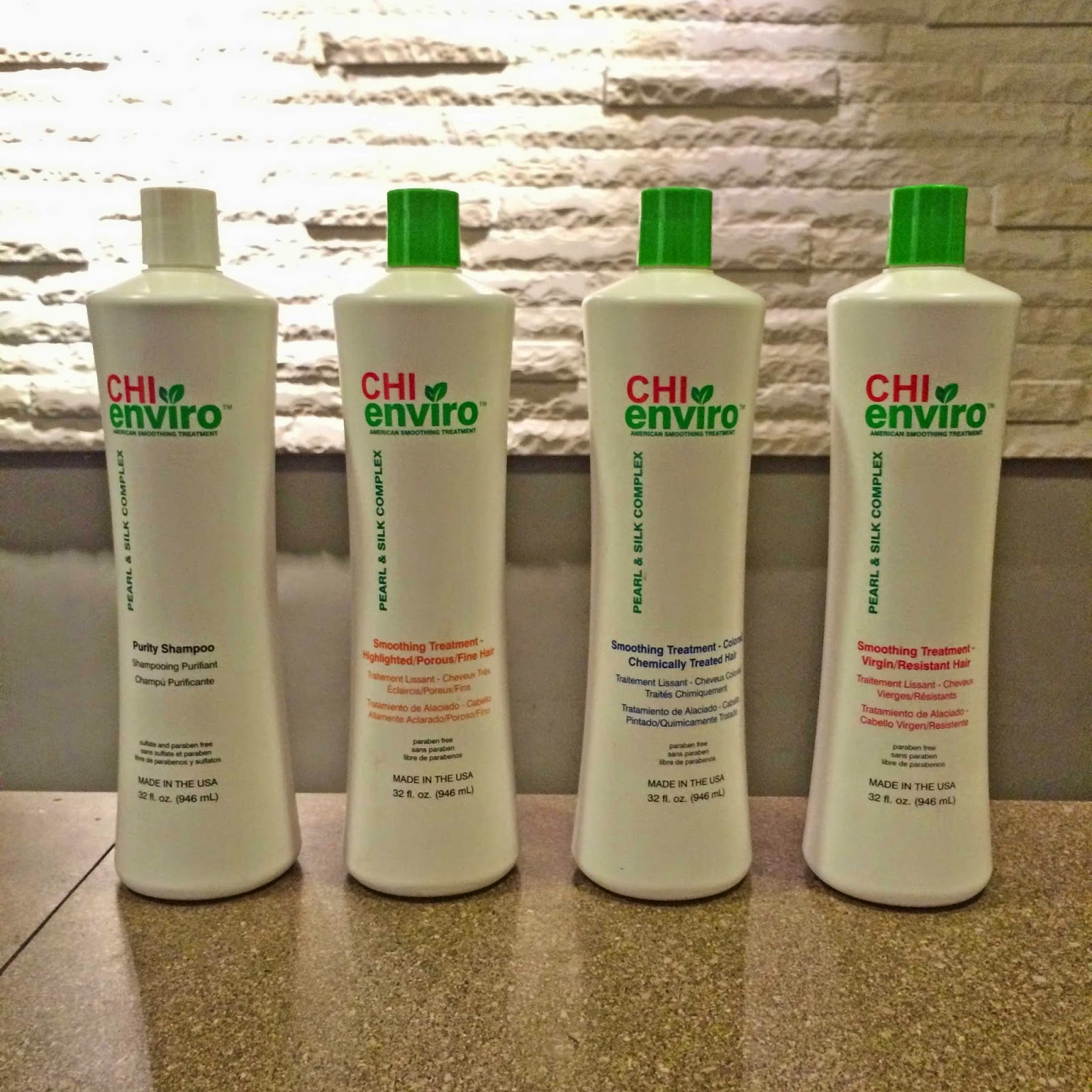 gama de produtos Chi enviro hair