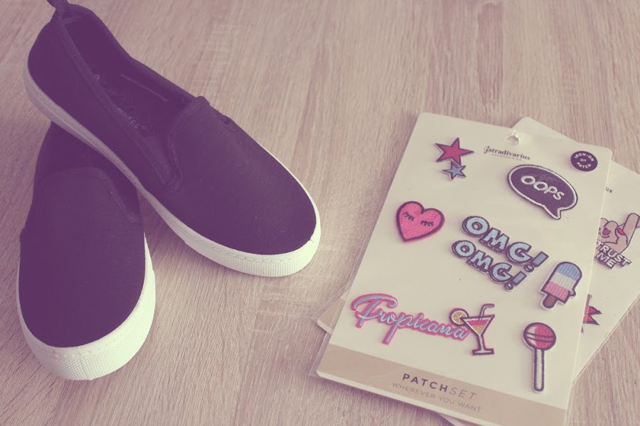 Customizar zapatillas de lona (slip on)