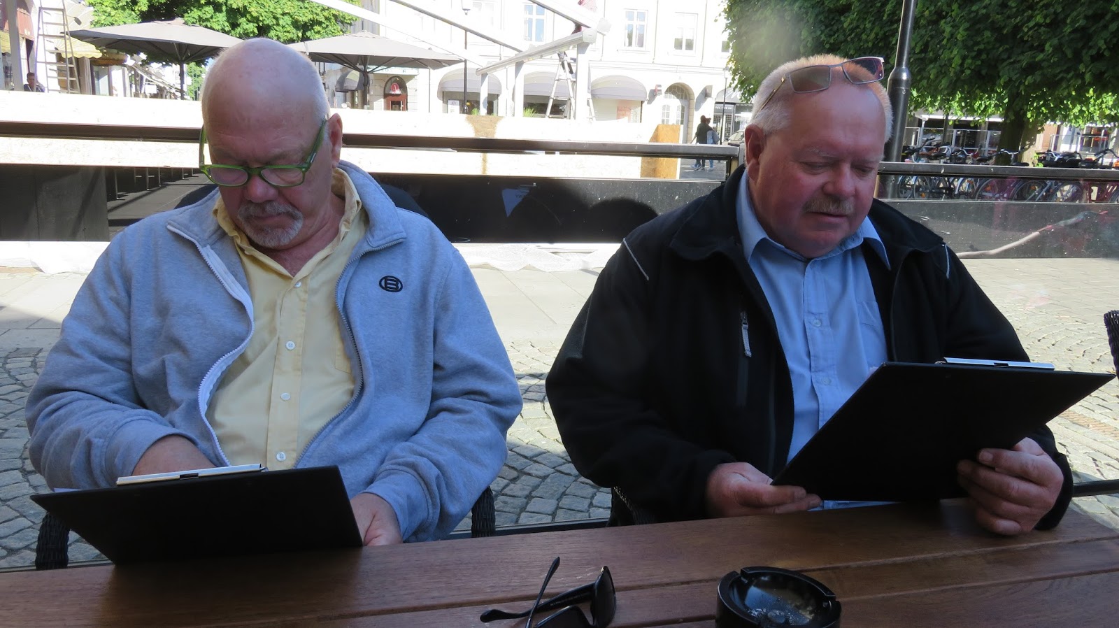 Husbilen Ventilen Speakers Corner i Landskrona.