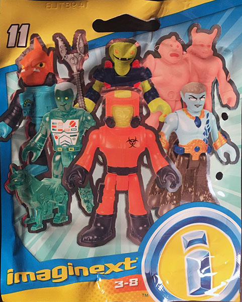 Imaginext Blind Bag Series 11 Pick one NEW individual bb Muscle Men X ray alien 