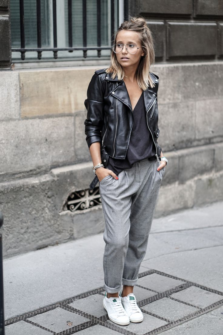 FFADEMAG: Ways To Style Tailored Trousers: Casual and Chic With Trainers