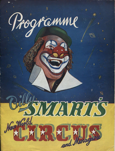 programme du cirque Anglais de Billy Smart